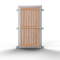 Wooden fence door
